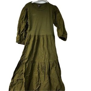 green primark dress PRIMARK. Green midi dress, size 38 – Hibuy market